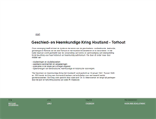 Tablet Screenshot of heemkundetorhout.be